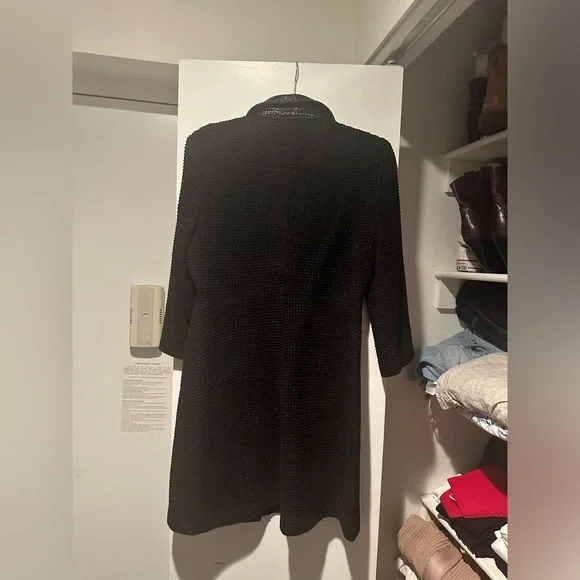 NWT Maje Black Rinili tweed dress - Picture 4 of 4